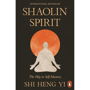 Set of two paperback non-fiction books, Shaolin Spirit and The Secret Within, by Lucie North and Shi Heng Yi, depicting covers on a white background.