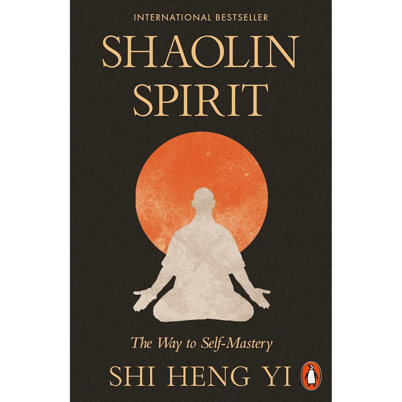 Set of two paperback non-fiction books, Shaolin Spirit and The Secret Within, by Lucie North and Shi Heng Yi, depicting covers on a white background.
