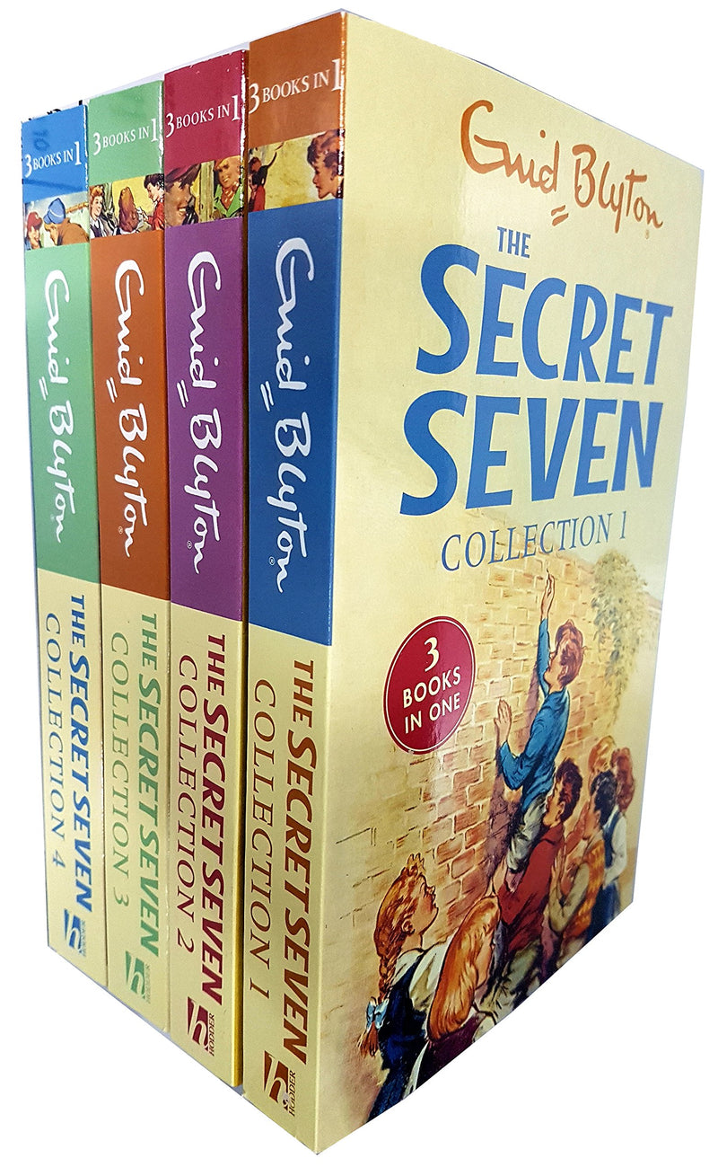 Secret Seven 4 Books Collection Set For Children By Enid Blyton - Fiction - Paperback