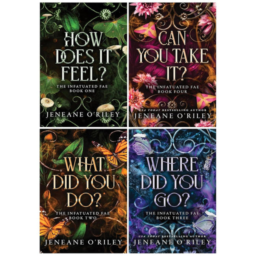 Infatuated fae Series 4 Books Collection Set By Jeneane O'Riley (How Does It Feel?, What Did You Do?, Where Did You Go? and Can You Take It?) - The Book Bundle