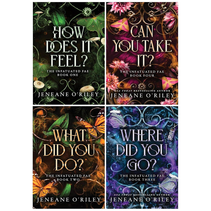 Infatuated fae Series 4 Books Collection Set By Jeneane O'Riley (How Does It Feel?, What Did You Do?, Where Did You Go? and Can You Take It?) - The Book Bundle