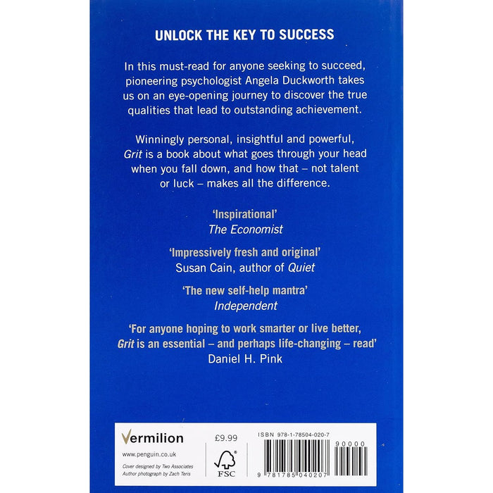 Grit: Why passion and resilience are the secrets to success by Angela Duckworth - The Book Bundle