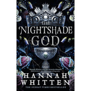 Set of three paperback fantasy books from Hannah Whitten's Nightshade Crown series by Orbit Ltd, featuring dark, mystical cover art.