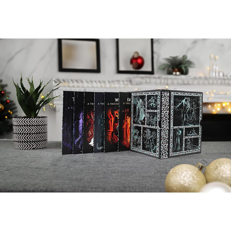 Walt Disney Twisted Tales advent calendar collection set in premium gift format, autumn-themed fiction books