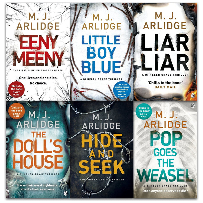 M. J. Arlidge Detective Inspector Helen Grace Series Collection 6 Books Set - The Book Bundle
