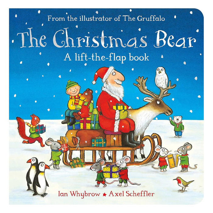 Tom and Bear Collection 3 Books Set By Ian Whybrow (The Bedtime Bear, The Tickle Book, The Christmas Bear) - The Book Bundle