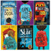 Collection of six paperback children's books by Onjali Q. Raúf, including Star Outside My Window, Boy At The Back Of The Class, and Night Bus Hero.