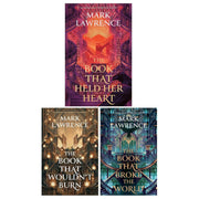 Library Trilogy by Mark Lawrence 3 Books Collection Set (The Book That Wouldn’t Burn, The Book That Broke the World &  The Book That Held Her Heart) - The Book Bundle