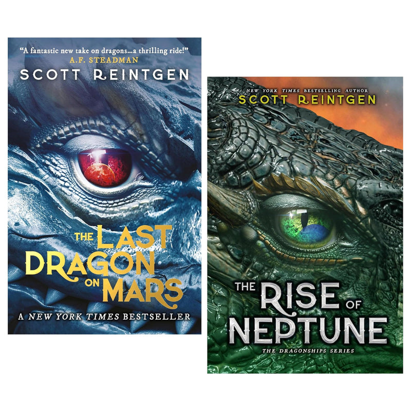 Dragonships Series by Scott Reintgen 2 Books Collection Set (The Last Dragon on Mars and The Rise of Neptune) - The Book Bundle