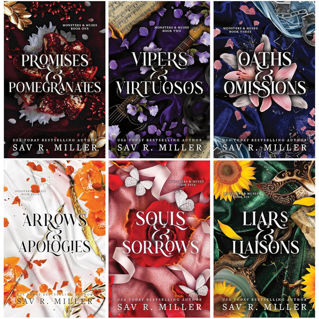 Monsters And Muses 6 Book Set Deluxe Edition Sav R. Miller — The Book Bundle