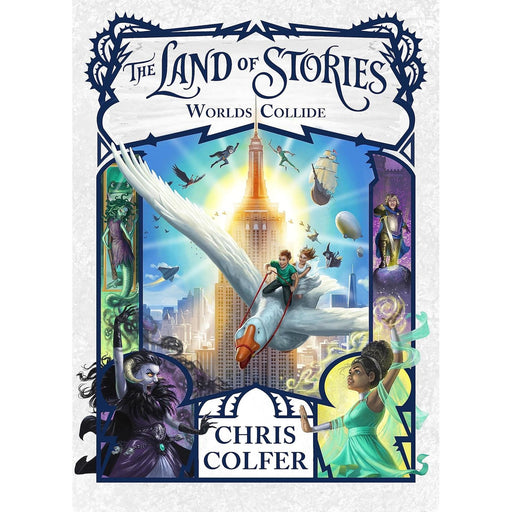 Worlds Collide: Book 6 (The Land of Stories) Paperback by Chris Colfer (Author) - The Book Bundle