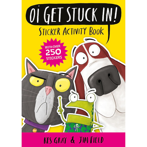 Oi Get Stuck In! Sticker Activity Book (Oi Frog and Friends) - The Book Bundle