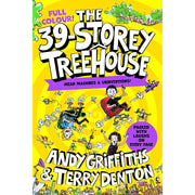 Set of two The Treehouse Series Colour Edition books by Andy Griffiths, showing colorful covers from the Macmillan Children's Books collection.