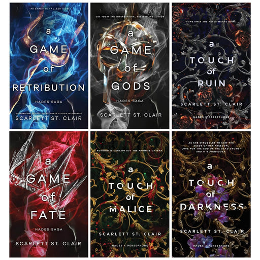 Hades x Persephone Saga 6 Books Collection Set (A Touch of Darkness) - The Book Bundle