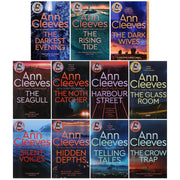 Vera Stanhope Series 11 books collection by Ann Cleeves in paperback, featuring mystery fiction from Pan Macmillan.