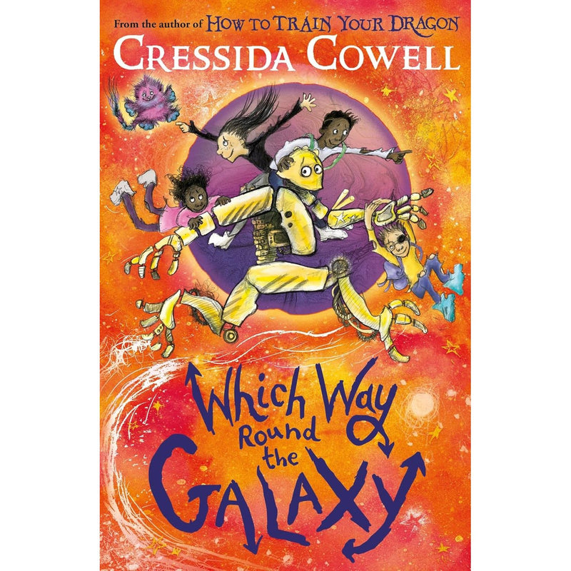 Which Way to Anywhere 3-book collection by Cressida Cowell, paperback fiction set for children featuring colorful cover illustrations.