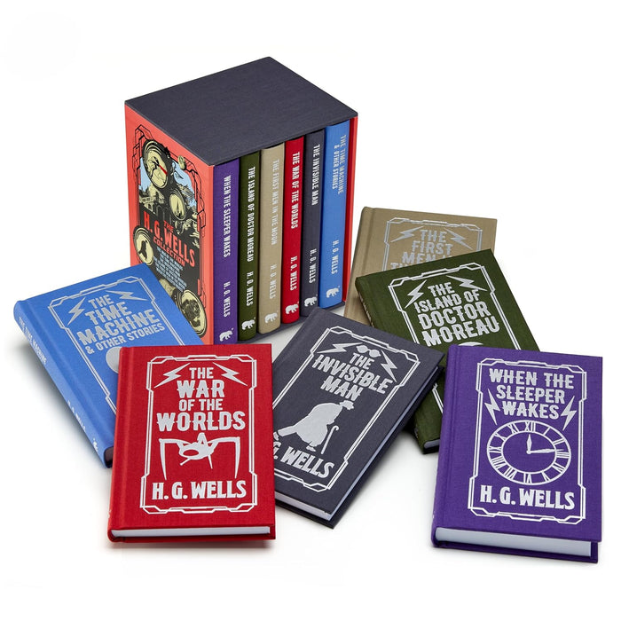 The H. G. Wells Collection: Deluxe 6-Book Hardback Boxed Set (Arcturus Collector's Classics, 8) - The Book Bundle