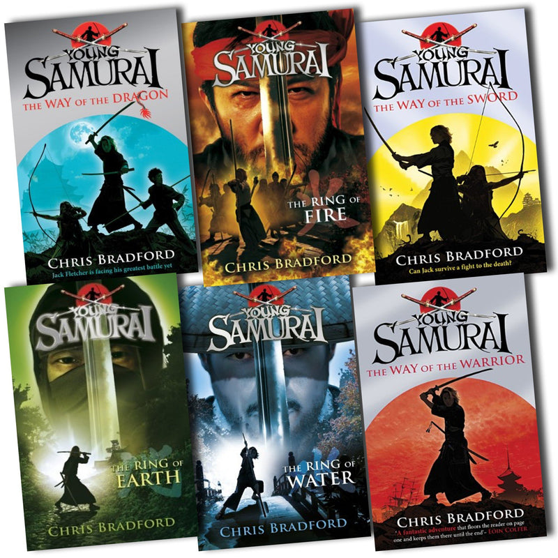 Young Samurai by Chris Bradford Six Books Collection Set - Ages 9-12 - Paperback - The Book Bundle