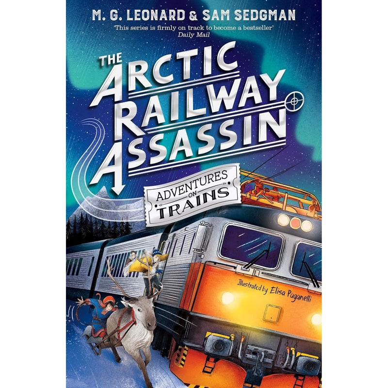 Adventures On Trains 6 Books Collection Set By M. G. Leonard & Sam Sedgman - Fiction - Paperback