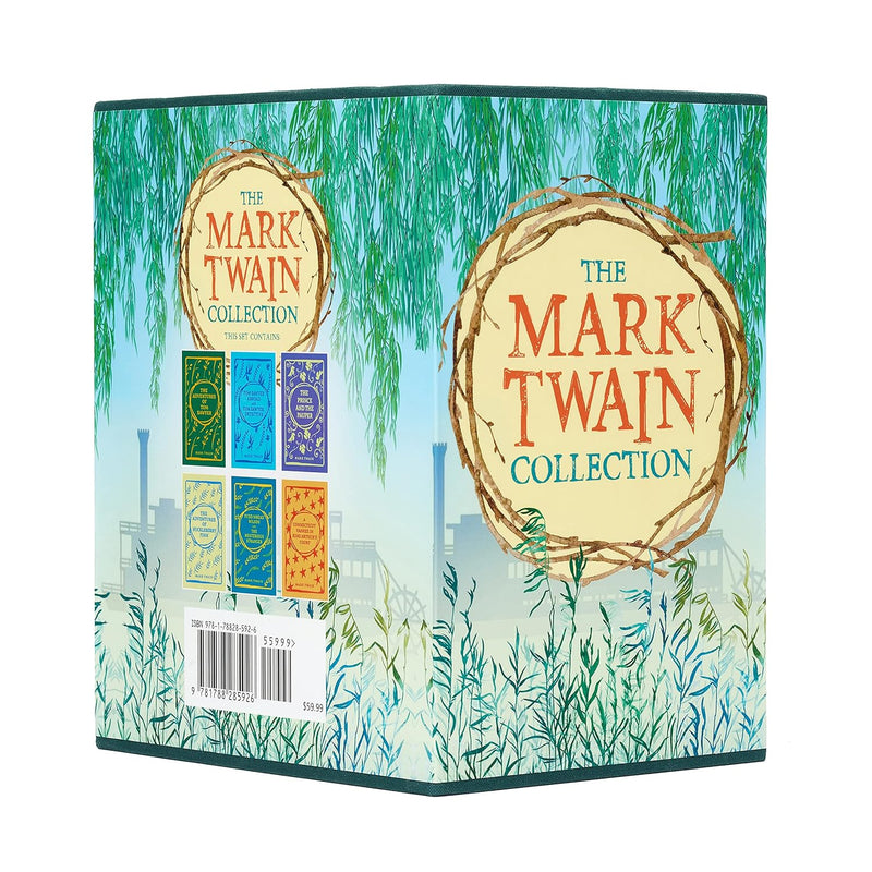The Mark Twain Collection: Deluxe 6-Volume Set By Mark Twain - The Book Bundle