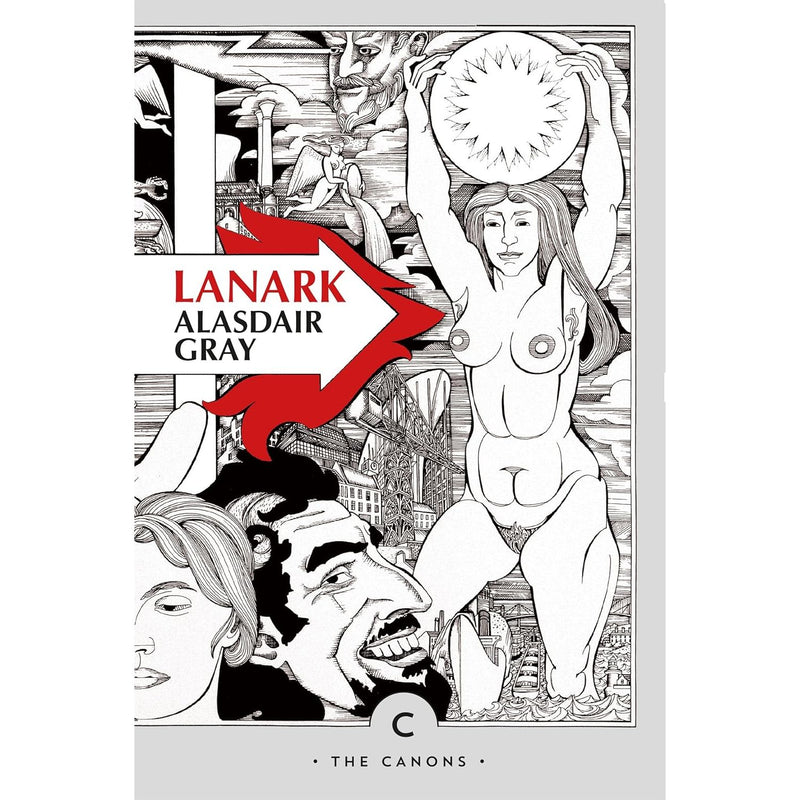 Lanark: A Life in Four Books by Alasdair Gray, William Boyd Paperback - The Book Bundle