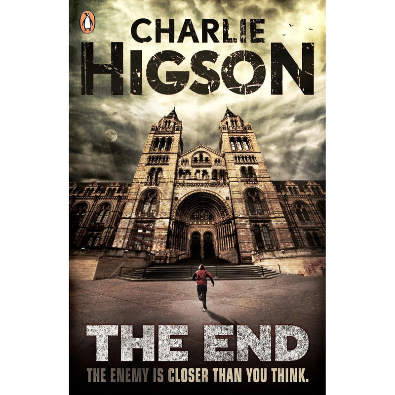 Set of eight paperback The Enemy and King Zero books by Charlie Higson, fiction collection published by Penguin Ltd.