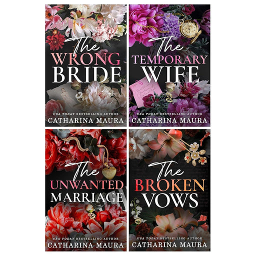 The Windsors Series by Catharina Maura 4 Books Collection Set (The Wrong Bride, The Temporary Wife) - The Book Bundle