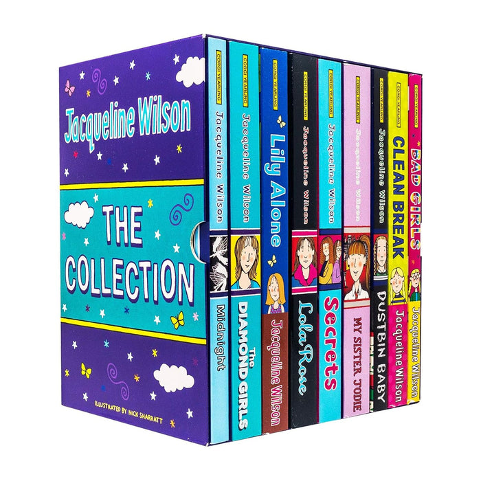 Jacqueline Wilson 9 Books Collection Box Set Paperback - The Book Bundle