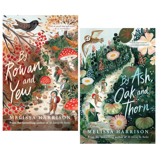 By Ash, Oak and Thorn Series 2 Books Collection Set by Melissa Harrison (By Ash, Oak and Thorn, By Rowan and Yew) - The Book Bundle
