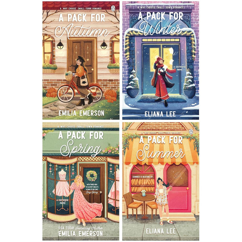 Cozyverse Series 4 Books Collection Set by Emilia Emerson and Eliana Lee - Fiction - Paperback