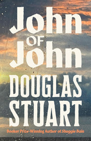 Douglas Stuart collection of three fiction books including Young Mungo, Shuggie Bain, and John of John, in mixed formats.