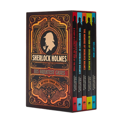 Sherlock Holmes: His Greatest Cases: 5-Book paperback boxed set (Arcturus Classic Collections, 11) - The Book Bundle