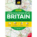 2026 Large Scale Road Atlas Britain (AA Publishing) (Staple Bound) - The Book Bundle
