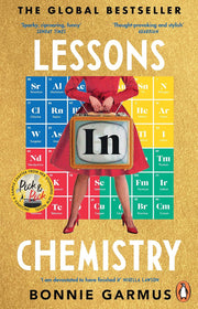 Collection of two fiction books by Bonnie Garmus, Lessons In Chemistry and Peck And Peck, in mixed format from Manilla Press/Penguin.