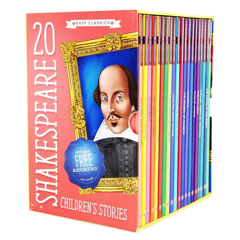 Shakespeare Children's Stories 20 Books Collection Set by William Shakespeare - Fiction - Paperback