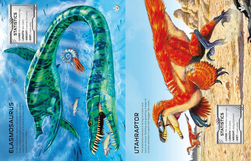 Build Your Own Dinosaurs and T. Rex Sticker Book: Create and Customise your own Dinosaurs in this Interactive Sticker Book (Build Your Own Sticker Book)