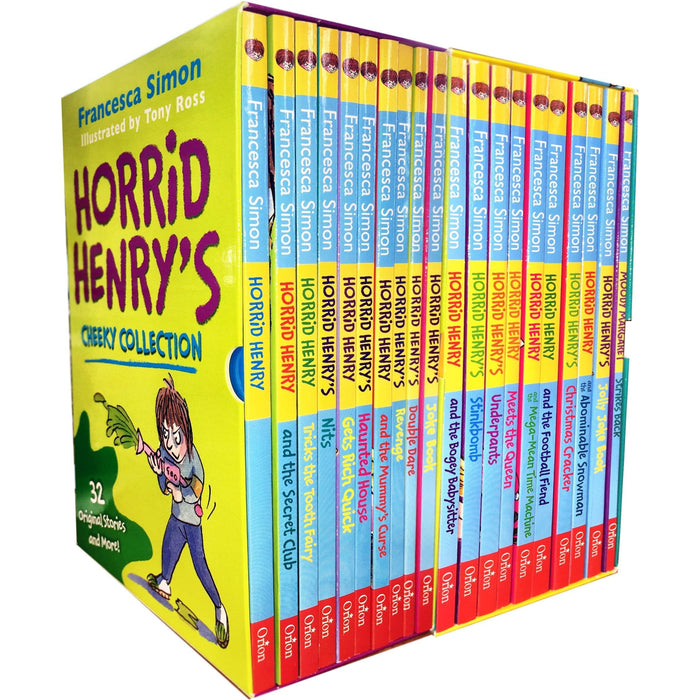 Horrid Henry The Complete Story Collection 20 Books Box Set - The Book Bundle
