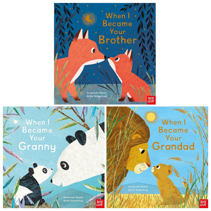 When I Became Series By Susannah Shane 3 Picture Books Collection Set (When I Became Brother, Grandad & Granny) - The Book Bundle
