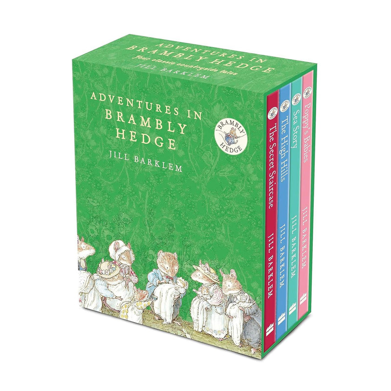 Brambly Hedge by Jill Barklem Brand New 4 Books Collection Box Set - Ages 3-7 - Hardback - The Book Bundle