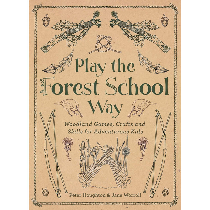 Jane Worroll Collection 2 Books Set (A Year of Forest School, Play the Forest School Way) - The Book Bundle