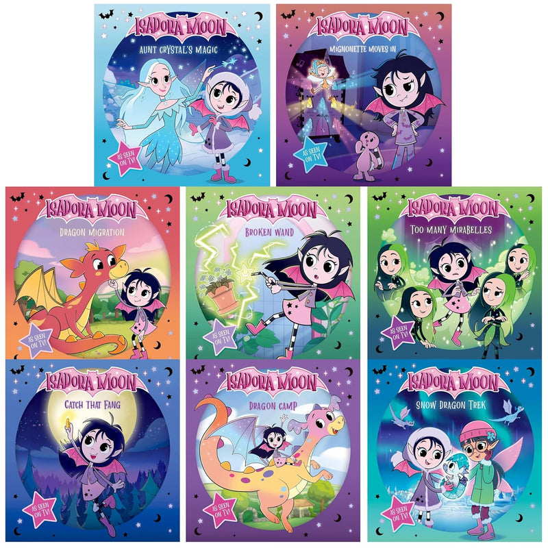 Isadora Moon 8 Books Collection Set by Harriet Muncaster - Fiction - Mixed Format