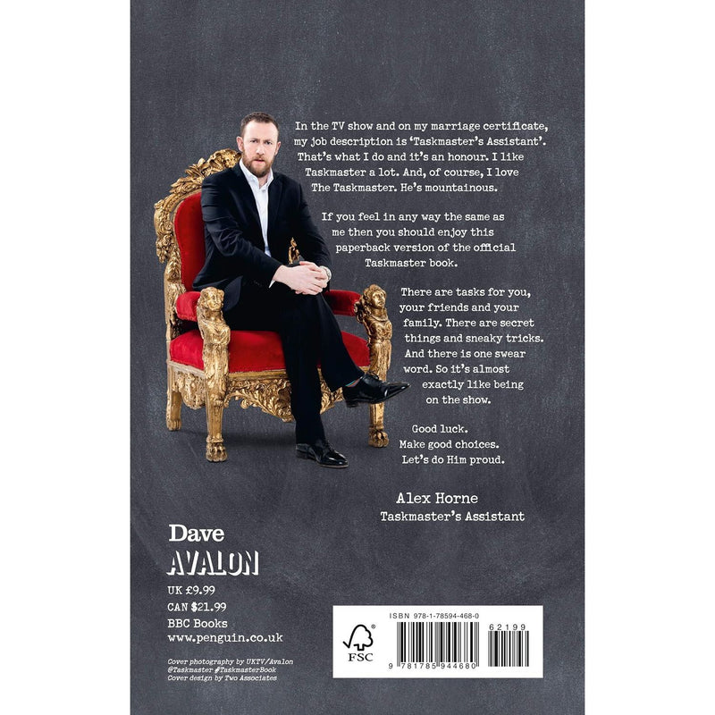 Taskmaster: 220 Extraordinary Tasks for Ordinary People by Alex Horne