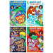 Dino Dad Series 4 Books Collection Set By Andy Day (Dino Dad, Ice Age, Big School Talent Show and Mystery of the Missing Egg) - The Book Bundle