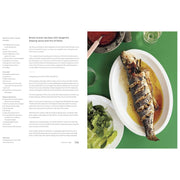 Hardcover of Mezcla: Recipes to Excite by Ixta Belfrage, featuring vibrant dish images from the Ten Speed Press cookbook.