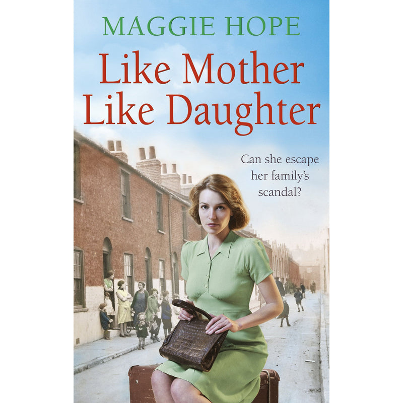 Paperback fiction book titled "Like Mother, Like Daughter" by Ebury Press, featuring a colorful cover design.