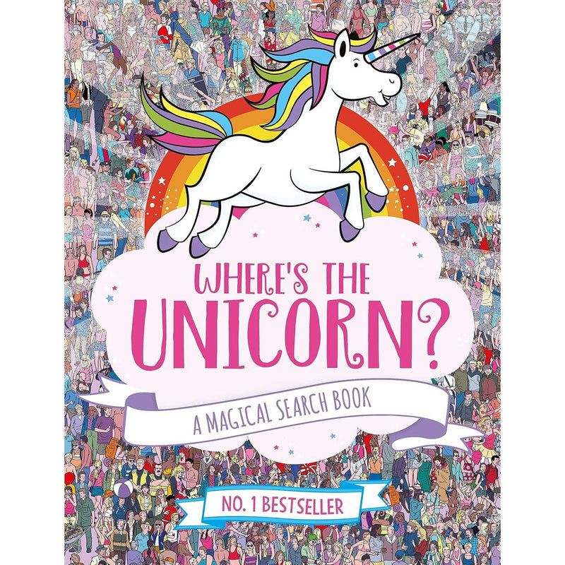 Where's the Unicorn? Search and Find 5 Books Collection Set - Ages 3-5 - Paperback