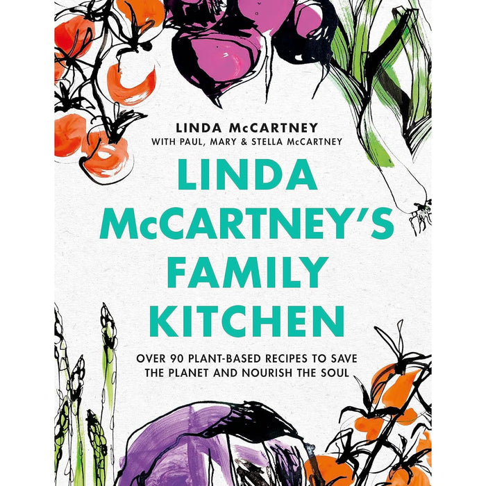 Linda McCartney's Family Kitchen(HB), Cooking Fast and Slow(HB), The Alkaline Detox Reset Cleanse 3 Books Collection Set - The Book Bundle