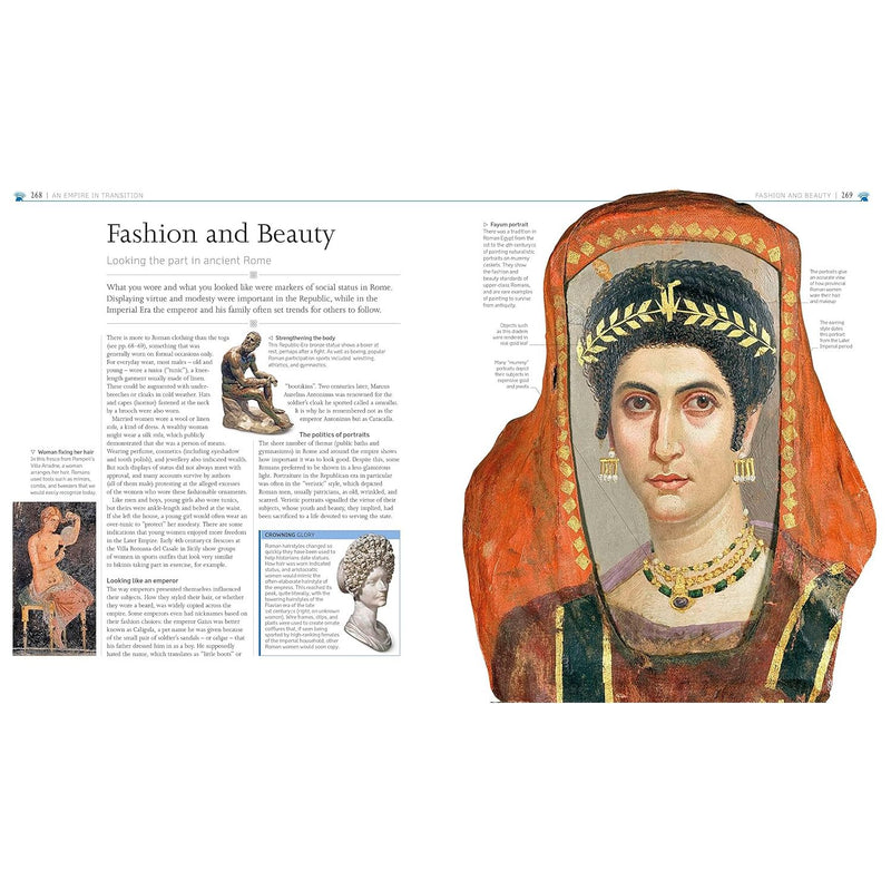 Ancient Rome: The Definitive Visual History (DK Classic History) by DK - The Book Bundle