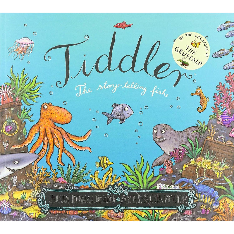Julia Donaldson 5 Books Collection Set (Zog and the Flying Doctors, Tiddler, The Scarecrows' Wedding, Stick Man, The Ugly Five) - The Book Bundle