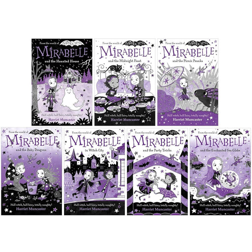 Mirabelle Series 7 books collection set by Harriet Muncaster, fiction paperback by Oxford University Press UK Ltd, displayed together.